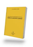 5271 Sayılı Ceza Muhakemesi Kanununda İddianamenin İadesi 5271 Sayılı Ceza Muhakemesi Kanununda İddianamenin İadesi