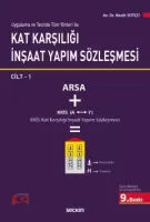 Kat Karşılığı İnşaat Yapım Sözleşmesi 9.BASKI Kat Karşılığı İnşaat Yapım Sözleşmesi 9.BASKI