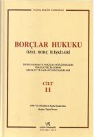 Borçlar Hukuku Özel Borç İlişkileri Cilt:2