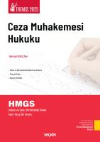 THEMIS – Ceza Muhakemesi Hukuku Konu Kitabı THEMIS – Ceza Muhakemesi Hukuku Konu Kitabı