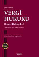 Vergi Hukuku (Genel Hükümler) Vergi Hukuku (Genel Hükümler)