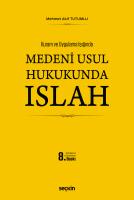Medeni Usul Hukukunda Islah 8.BASKI