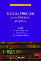 Borçlar Hukuku Genel Hükümler – Özet Kitap – 7.BASKI