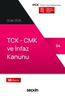 TCK – CMK ve İnfaz Kanunu (Cep Kitabı) 68.BASKI