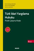 Türk İdari Yargılama Hukuku Pratik Çalışma Kitabı
