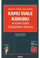Kamu İhale Kanunu ve Kamu İhale Sözleşmeleri Kanunu (Ciltli)