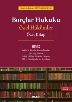 Borçlar Hukuku Özel Hükümler – Özet Kitap –