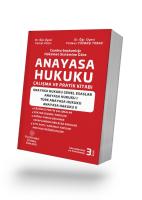 ANAYASA HUKUKU ÇALIŞMA VE PRATİK KİTABI ANAYASA HUKUKU ÇALIŞMA VE PRATİK KİTABI