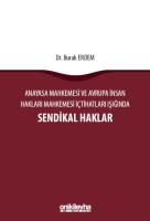 Anayasa Mahkemesi ve Avrupa İnsan Hakları Mahkemesi İçtihatları Işığında Sendikal Haklar