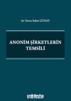 Anonim Şirketlerin Temsili