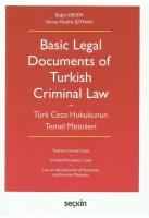 Basic Legal Documents of Turkish Criminal Law