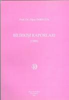 Bilirkişi Raporları 1989