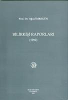 Bilirkişi Raporları 1992 Bilirkişi Raporları 1992