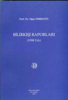 Bilirkişi Raporları 1998