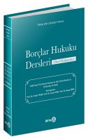 Borçlar Hukuku Dersleri (Özel Hükümler) Borçlar Hukuku Dersleri (Özel Hükümler)