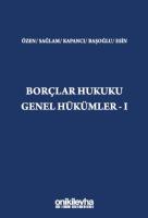 Borçlar Hukuku Genel Hükümler - I