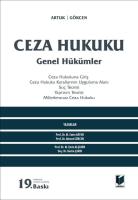 Ceza Hukuku Genel Hükümler 19.BASKI