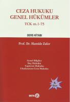 Ceza Hukuku Genel Hükümler TCK m.1-75;Ders Kitabı