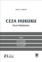 Ceza Hukuku Özel Hükümler 21BASKI. Ceza Hukuku Özel Hükümler 21BASKI.