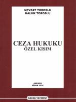 Ceza Hukuku Özel Kısım 12.BASKI