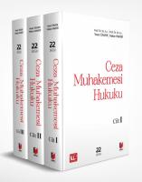 Ceza Muhakemesi Hukuku ( 3 Cilt ) 22.BASKI Ceza Muhakemesi Hukuku ( 3 Cilt ) 22.BASKI