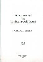 Ekonometri ve İktisat Politikası Ekonometri ve İktisat Politikası