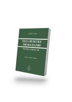 EŞYA HUKUKU MESELELERİ