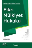 Fikri Mülkiyet Hukuku Fikri Mülkiyet Hukuku