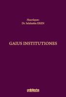 Gaius Institutiones Gaius Institutiones