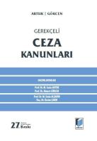 Gerekçeli Ceza Kanunları Gerekçeli Ceza Kanunları