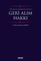 Geri Alım Hakkı