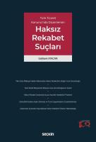 Haksız Rekabet Suçları Haksız Rekabet Suçları