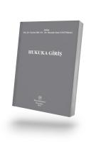 Hukuka Giriş Hukuka Giriş