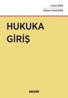 Hukuka Giriş Hukuka Giriş
