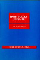 İdare Hukuku Dersleri (Bilgen)