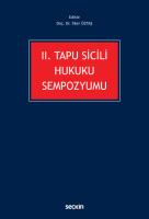 II. Tapu Sicili Hukuku Sempozyumu