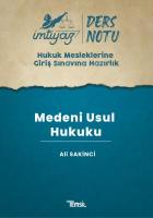 İmtiyaz Ders Notları HMGS Medeni Usul Hukuku İmtiyaz Ders Notları HMGS Medeni Usul Hukuku