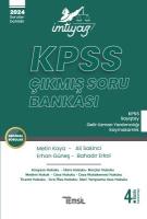 İMTİYAZ KPSS Çıkmış Soru Bankası 4.BASKI İMTİYAZ KPSS Çıkmış Soru Bankası 4.BASKI