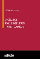 İngilizce Sözleşmelerin Hazırlanması İngilizce Sözleşmelerin Hazırlanması