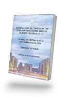 International Congress on Turkish Geography Social Sciences Research IV - E KİTAP