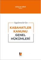 Kabahatler Kanunu Genel Hükümleri