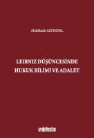 Leibniz Düşüncesinde Hukuk Bilimi ve Adalet