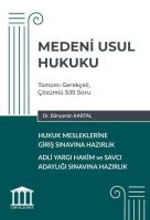 Medeni Usul Hukuku - Hukuk Mesleklerine Giriş Sınavına Hazırlık