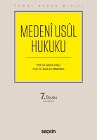 Medeni Usul Hukuku (THD) 7.BASKI Medeni Usul Hukuku (THD) 7.BASKI