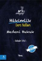 İMTİYAZ Medeni Hukuk Ders Notları 5.BASKI İMTİYAZ Medeni Hukuk Ders Notları 5.BASKI