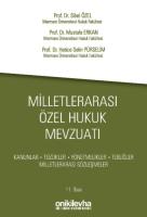 Milletlerarası Özel Hukuk Mevzuatı 11.BASKI Milletlerarası Özel Hukuk Mevzuatı 11.BASKI