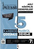 Müessir Adli Hakimlik Denemeleri- KAREKOD- CEVAPLI 7.BASKI Müessir Adli Hakimlik Denemeleri- KAREKOD- CEVAPLI 7.BASKI