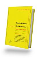 Borçlar Hukuku Özel Hükümler Pratik Çalışma Kitabı Borçlar Hukuku Özel Hükümler Pratik Çalışma Kitabı