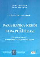 PARA BANKA KREDİ VE PARA POLİTİKASI 15.baskı PARA BANKA KREDİ VE PARA POLİTİKASI 15.baskı