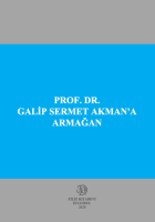 Prof . Dr. Galip Sermet Akman'A Armağan Prof . Dr. Galip Sermet Akman'A Armağan